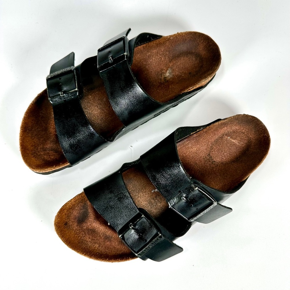 Birkenstock Arizona Birko-Flor Sandals Size 37 US 6.5 Made in Germany - Picture 9 of 14